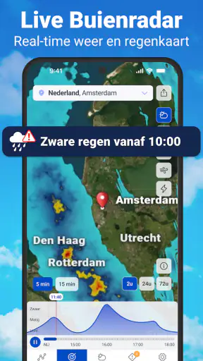 Weer & Radar - Regenradar screenshot 1