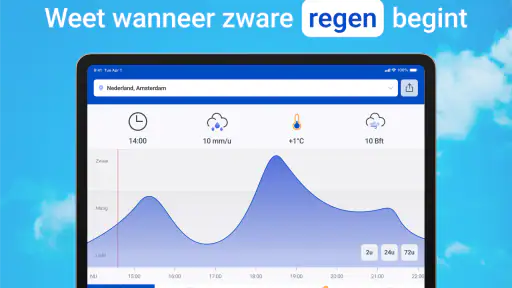 Weer & Radar - Regenradar screenshot 10