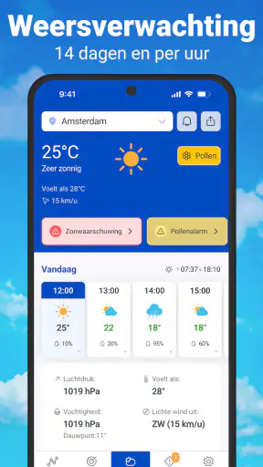 Weer & Radar - Regenradar screenshot 3