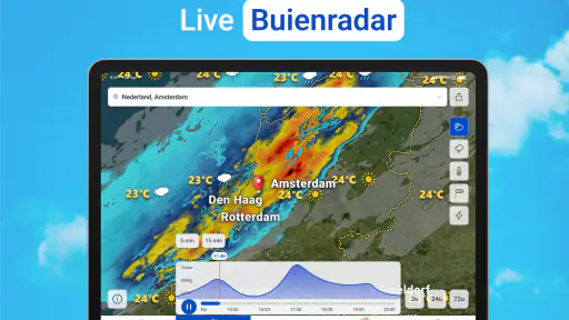 Weer & Radar - Regenradar screenshot 9