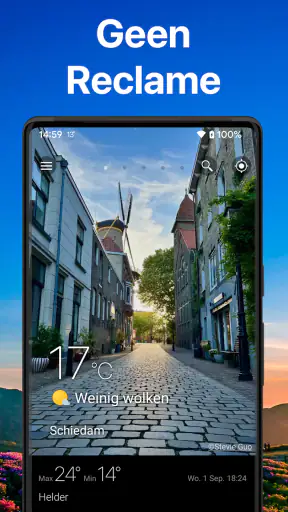 Weer & Widget - Weawow screenshot 1