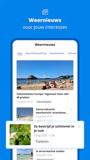 Weeronline: weer & buien radar screenshot 7