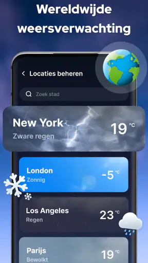 Weersverwachting, Lokale Radar screenshot 4