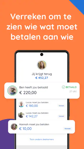 WieBetaaltWat - Splitser screenshot 5