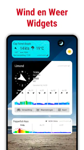 Windfinder: Wind & Weer Kaart screenshot 6