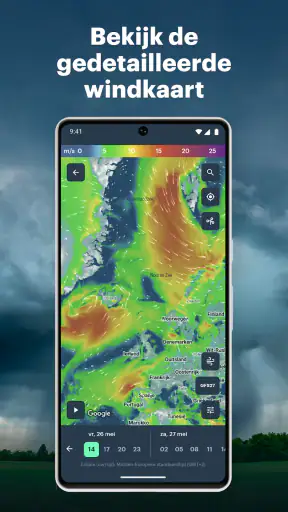 Windy.app: Weer, wind en radar screenshot 3