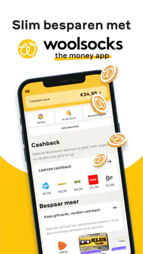 Woolsocks: The money app screenshot 1