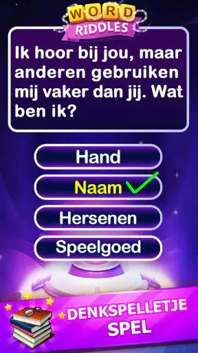 Word Riddles - Hersentest woor screenshot 3