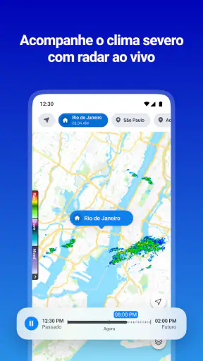 1Weather: Previsões e Radar screenshot 12