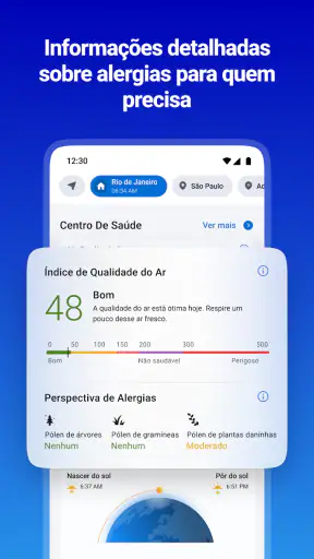 1Weather: Previsões e Radar screenshot 4