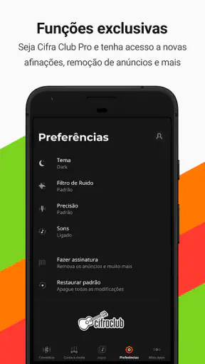 Afinador Cifra Club screenshot 6