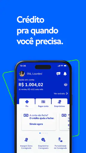 Agibank: Conta, Crédito screenshot 2