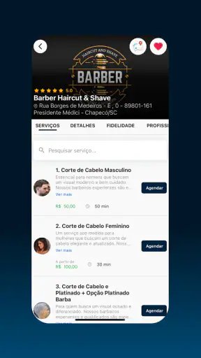 AppBarber: Cliente screenshot 3