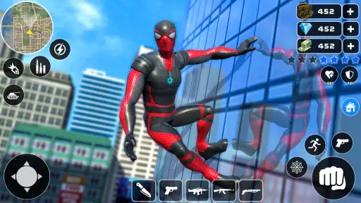 Aranha Corda Miami Herói Homem screenshot 4