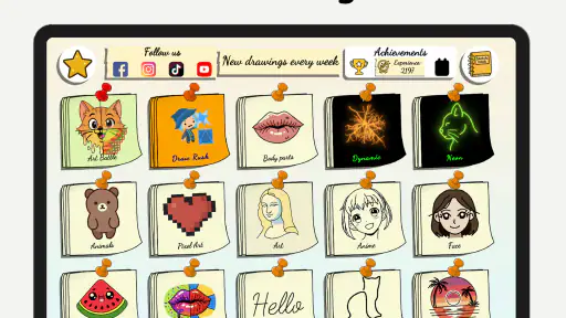 ArtLoop: Jogo de Desenho screenshot 11