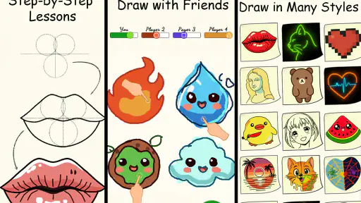ArtLoop: Jogo de Desenho screenshot 9