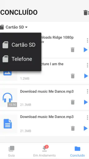 Baixador de Vídeos screenshot 11