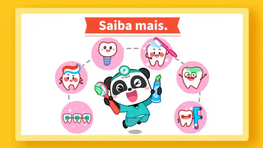 Bebê Panda: cuidado dental screenshot 11