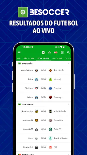 BeSoccer: Resultados Futebol screenshot 1