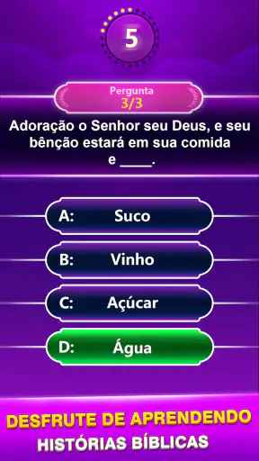 Bible Trivia -Jogos de palavra screenshot 11
