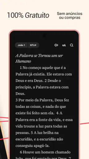 Bíblia Sagrada Áudio + Offline screenshot 2
