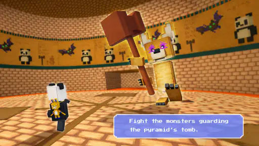 Blocky Quest: Panda Adventure screenshot 4