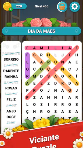 Blossom Word Search screenshot 2