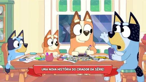 Bluey's Quest: Caneta Dourada screenshot 1