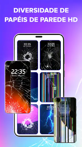 Broken Screen: Magic Wallpaper screenshot 3