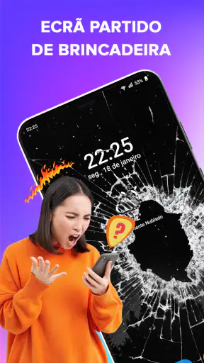 Broken Screen: Magic Wallpaper screenshot 7