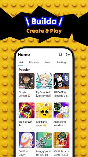 Builda Criar Jogo screenshot 1