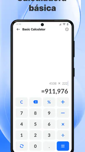 Calculadora Fácil screenshot 2