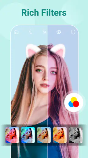 Câmera de Beleza-Câmera Selfie screenshot 7