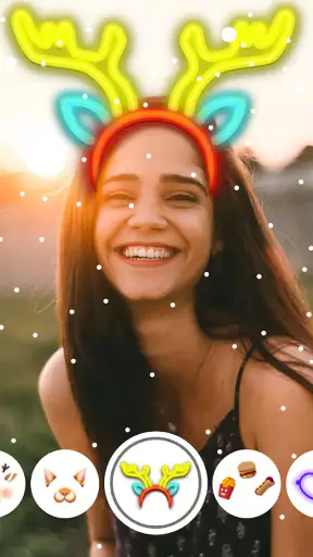 Câmera Live Face: Filtros Foto screenshot 10
