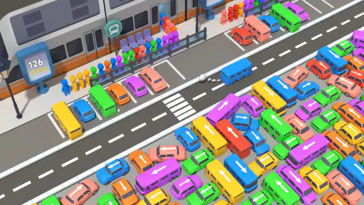 Car Jam Solver: Jogo do Ônibus screenshot 8