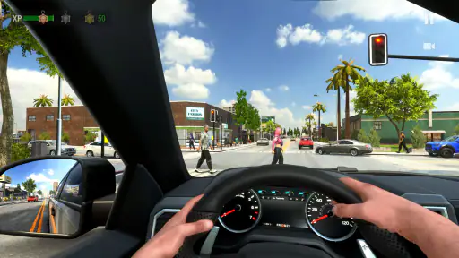 Carro da Cidade Corridas Sim screenshot 12