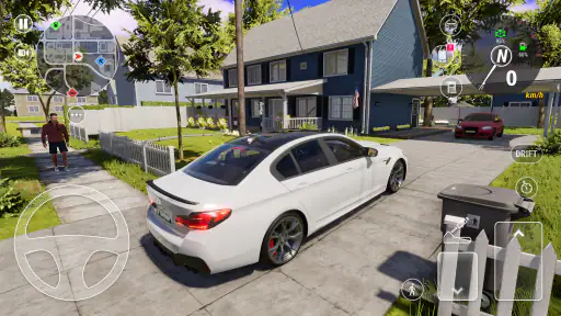 Carro da Cidade Corridas Sim screenshot 2