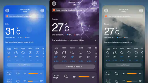 Previsão do Tempo screenshot 1