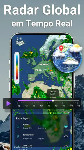 Radar de Tempo, Radar ao Vivo screenshot 2