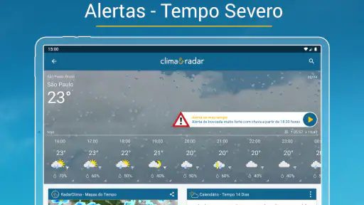 Clima&Radar: Previsão do Tempo screenshot 12