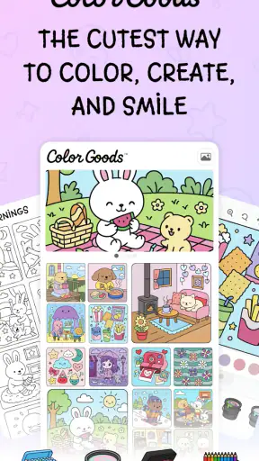 Colorir Goods! Livro de pintar screenshot 1