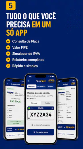 ConsultaPlaca Fipe Multa Preço screenshot 5