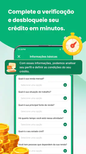 CréditoLeve: Empréstimos Fácil screenshot 2