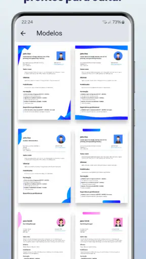 Criar Currículo em PDF screenshot 3