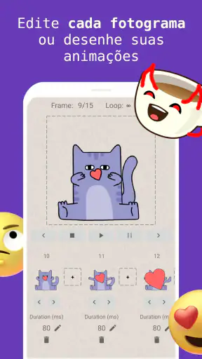 Criar figurinhas animadas, FSM screenshot 3