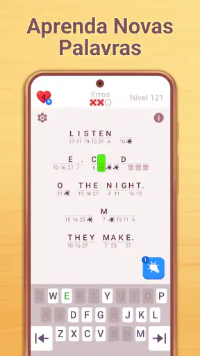 Cryptogram: Jogo caça palavra! screenshot 8
