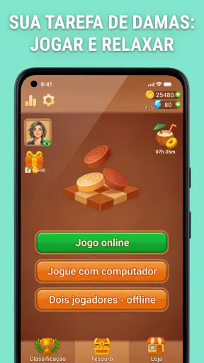 Damas - jogue online e offline screenshot 3