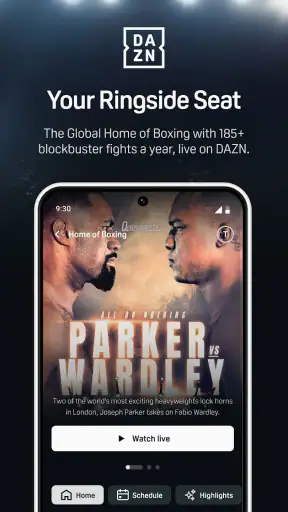 DAZN - Esportes ao vivo screenshot 4
