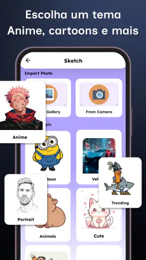Desenho em AR: Sketch e Pintar screenshot 3