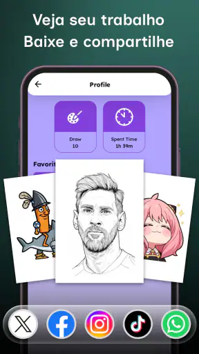 Desenho em AR: Sketch e Pintar screenshot 6